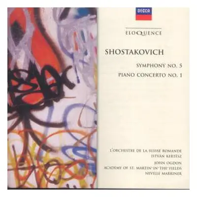 CD Dmitri Shostakovich: Symphony No. 5 / Piano Concerto No. 1