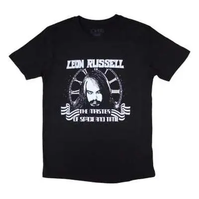 Leon Russel Unisex T-shirt: Space & Time (small) S