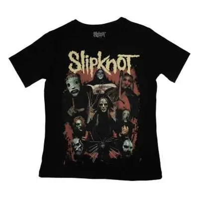 Slipknot Ladies T-shirt: Come Play Dying Back Print (back Print) (medium) M