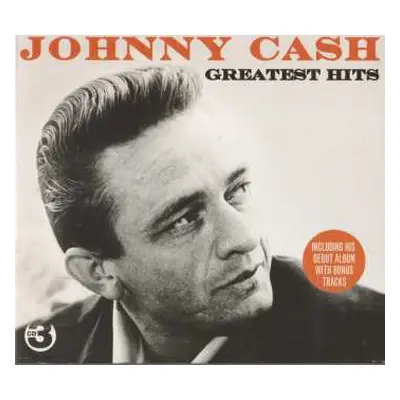 3CD Johnny Cash: Greatest Hits