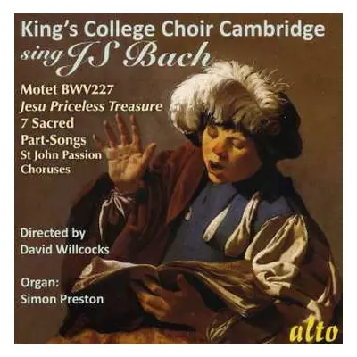 CD David Willcocks: King's College Choir Sing J.s.bach