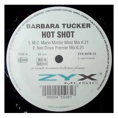 LP Barbara Tucker: Hot Shot