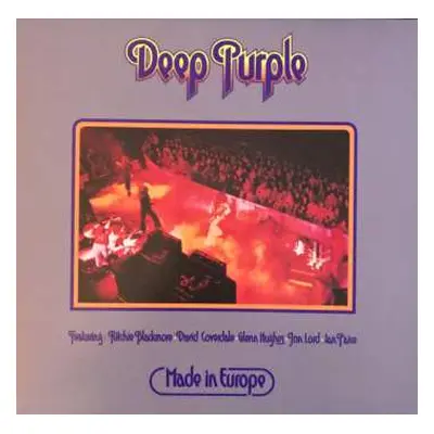 LP Deep Purple: Made In Europe CLR | LTD