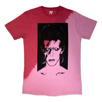 David Bowie Unisex T-shirt: Aladdin Sane (wash Collection) (medium) M