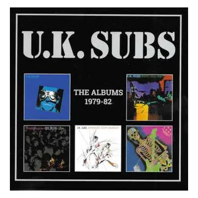 5CD/Box Set UK Subs: The Albums 1979-82