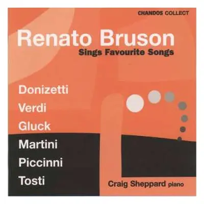 CD Renato Bruson: Favourite Songs By Donizetti, Verdi, Martini etc.