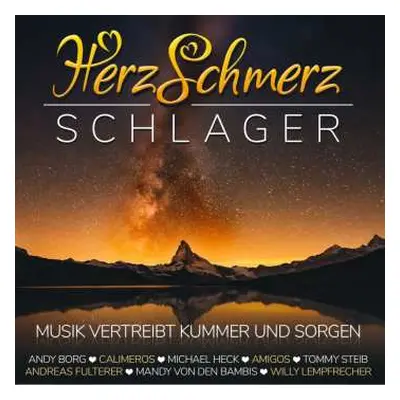 CD Various: Herzschmerz Schlager (Musik Vertreibt Kummer Und Sorgen)