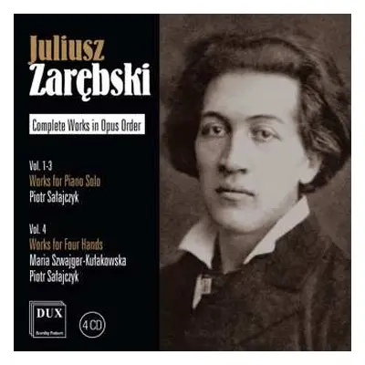 4CD Juliusz Zarębski: Sämtliche Klavierwerke