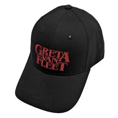 Greta Van Fleet Unisex Baseball Cap: Red Logo