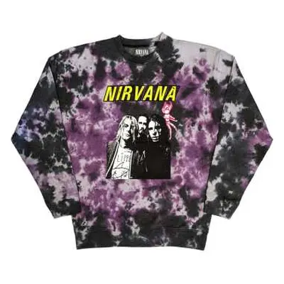 Nirvana Unisex Sweatshirt: Flipper (wash Collection) (large) L