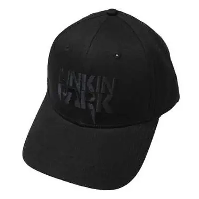 Linkin Park Unisex Baseball Cap: Black Logo