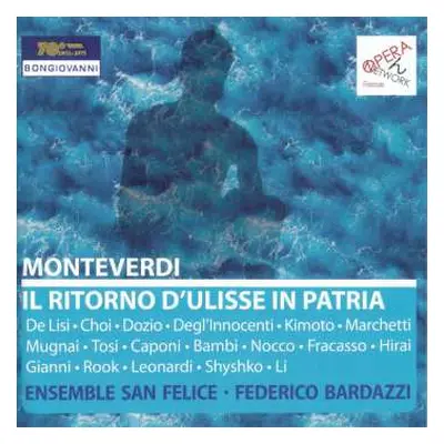 2CD Claudio Monteverdi: Il Ritorno D'ulisse In Patria