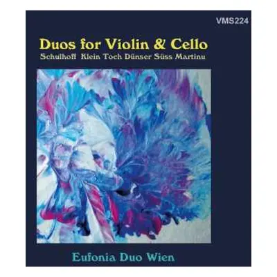 CD Bohuslav Martinů: Duos Für Violine & Cello