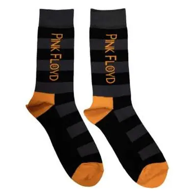 Pink Floyd Unisex Ankle Socks: Orange Logo (uk Size 6 - 11) UK Size 6 - 11