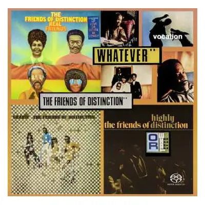 2SACD The Friends Of Distinction: Grazin', Real Friends, Highly Distinct, Whatever