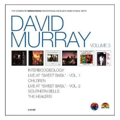 6CD/Box Set David Murray: The Complete Remastered Recordings on Black Saint & Soul Note Volume 3