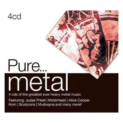 4CD Various: Pure... Metal