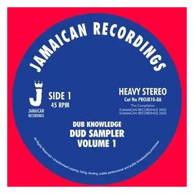 LP Smart, Leroy / Campbell, Cornell: Jamaican Recordings Dub Sampler Volume 1