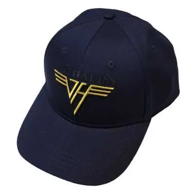 Van Halen Unisex Baseball Cap: Text & Yellow Logo