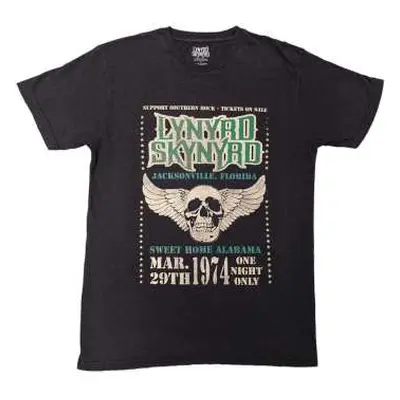 Lynyrd Skynyrd Unisex T-shirt: Winged Skull (x-large) XL