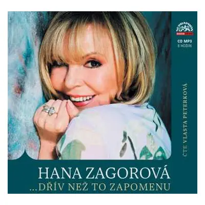 CD Vlasta Peterková: Hana Zagorová …dřív Než To Zapomenu