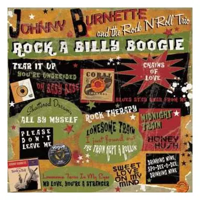 LP The Johnny Burnette Trio: Rock A Billy Boogie DLX | LTD