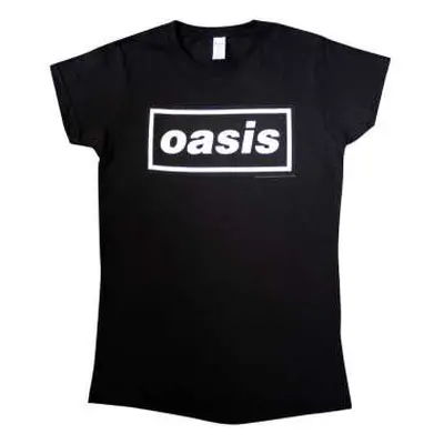 Oasis Ladies T-shirt: Decca Logo (xx-large) XXL