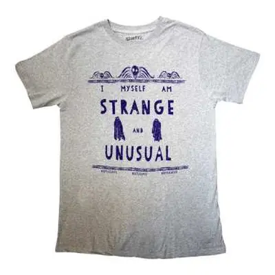 Beetlejuice Unisex T-shirt: Strange & Unusual (medium) M