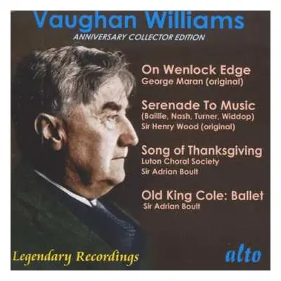 CD Ralph Vaughan Williams: Old King Cole (ballett)