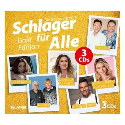 3CD Various: Schlager Für Alle - Gold Edition