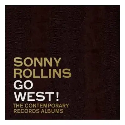 3CD/Box Set Sonny Rollins: Go West!: The Contemporary Records Albums DLX