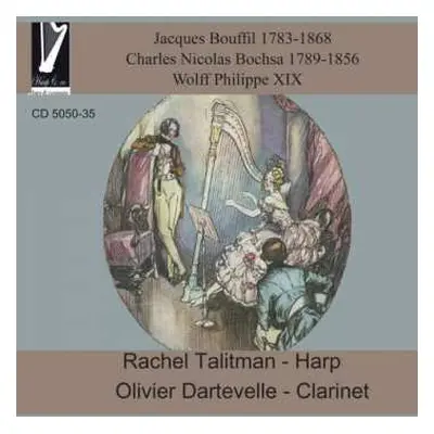 CD Jacques Boufil: Rachel Talitman & Olivier Dartevelle - French Recital For Harp And Clarinet