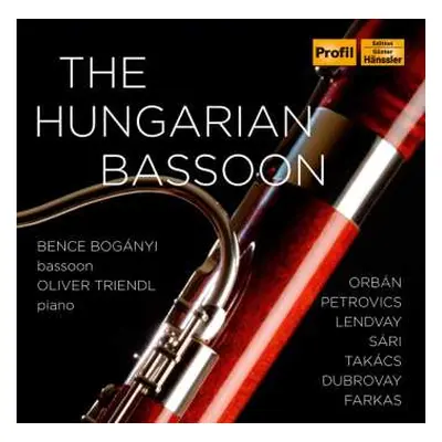 CD György Orbán: Musik Für Fagott & Klavier "the Hungarian Bassoon"