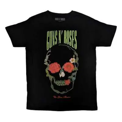 Guns N' Roses Unisex T-shirt: Rose Skull (small) S