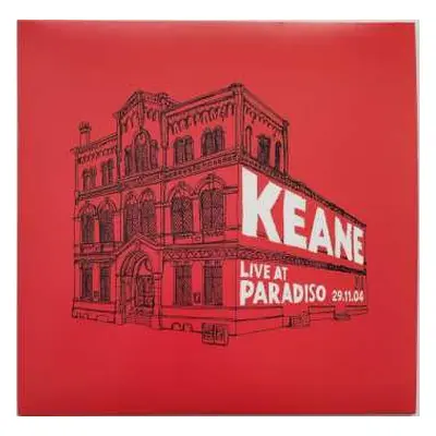 2LP Keane: Live At Paradiso 29.11.04 CLR | LTD