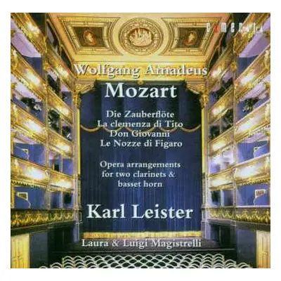 CD Wolfgang Amadeus Mozart: Opera Arrangements For Two Clarinets & Basset Horn