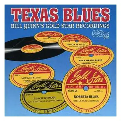 CD Various: Texas Blues (Bill Quinn's Gold Star Recordings)