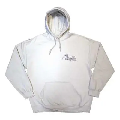 Maneskin Unisex Pullover Hoodie: Pocket Logo & Mini Doodles (back Print & Ex-tour) (xx-large) XX