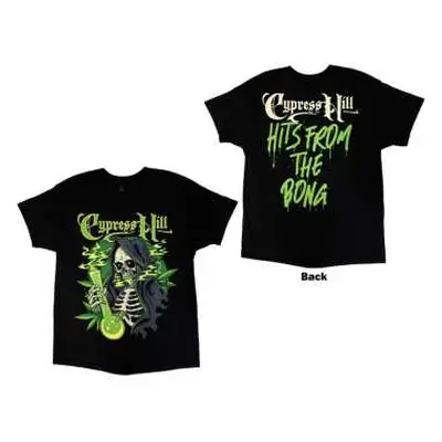 Cypress Hill Unisex T-shirt: Skull Bong (medium) M