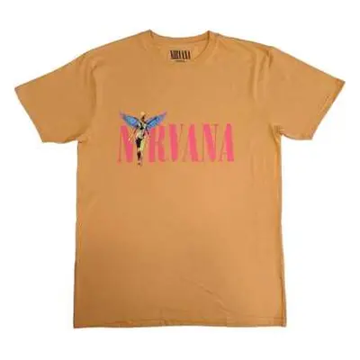 Nirvana Unisex T-shirt: In Utero Angel (back Print) (small) S