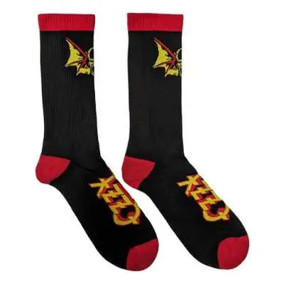 Ozzy Osbourne Unisex Ankle Socks: Bat (uk Size 7 - 11) 42 - 47