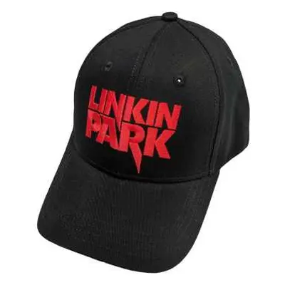 Linkin Park Unisex Baseball Cap: Red Logo