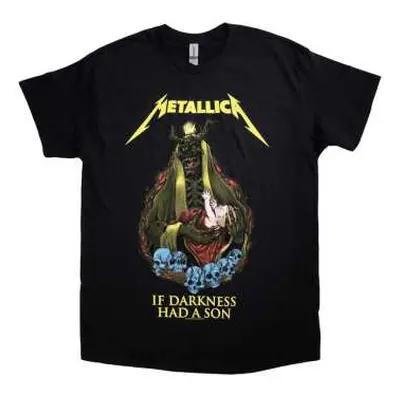 Metallica Unisex T-shirt: If Darkness Had A Son (medium) M