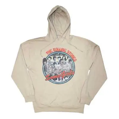 The Rolling Stones Unisex Pullover Hoodie: Some Girls Circle (x-large) XL