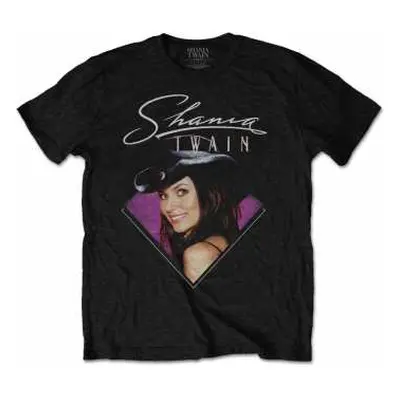 Shania Twain Unisex T-shirt: Purple Photo (medium) M