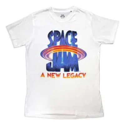 Space Jam Unisex T-shirt: Space Jam 2 Logo (large) L