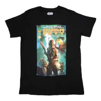 Star Wars Unisex T-shirt: Boba Fett Comic Cover (xx-large) XXL