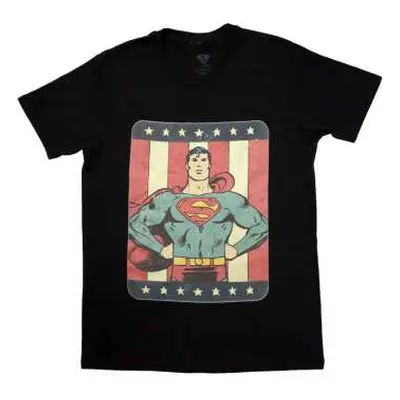 Dc Comics Unisex T-shirt: Superman Stripes (x-large) XL