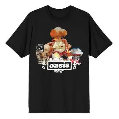 Oasis Unisex T-shirt: Atomic Collage (small) S