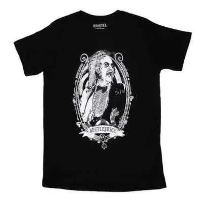 Beetlejuice Unisex T-shirt: Beetle Frame (large) L